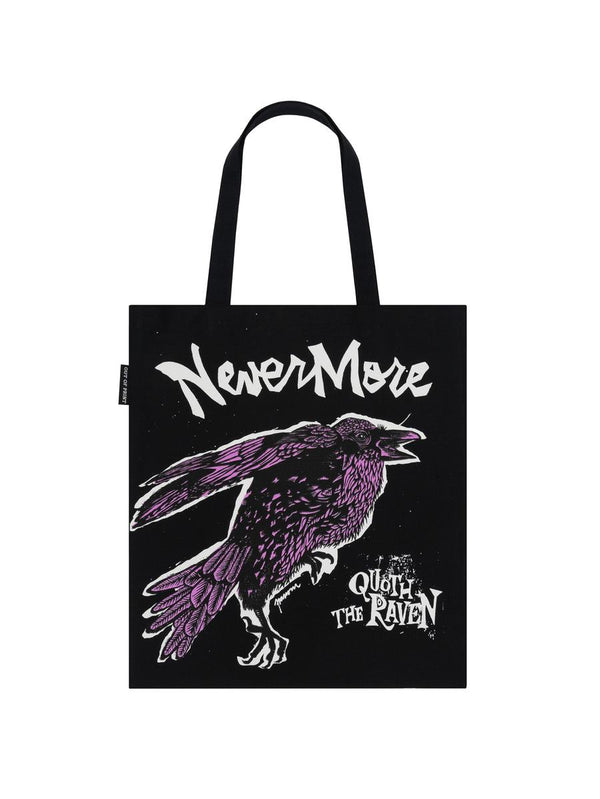 Nevermore Raven Tote Bag-Lifestyle and Leisure-買書書 BuyBookBook