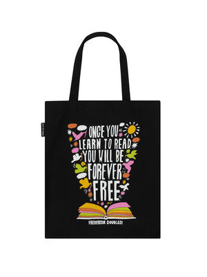 Frederick Douglass: Once You Learn to Read Tote Bag-Lifestyle and Leisure-買書書 BuyBookBook