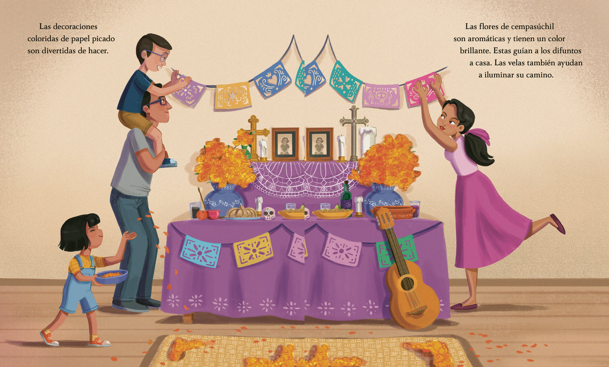 Día de Muertos: Una celebración de la vida (Day of the Dead: A Celebration of Life Spanish Edition) interior 1 (ISBN 9780593897065)