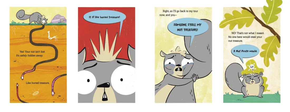 Gray Squirrel Loses It! US - Hardback (9780593897485)