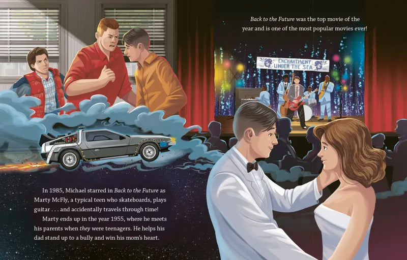 Michael J. Fox: A Little Golden Book Biography US - Hardback