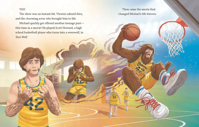 Michael J. Fox: A Little Golden Book Biography US - Hardback