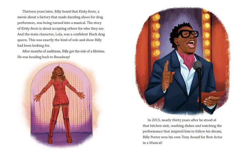 Billy Porter: A Little Golden Book Biography US - Hardback
