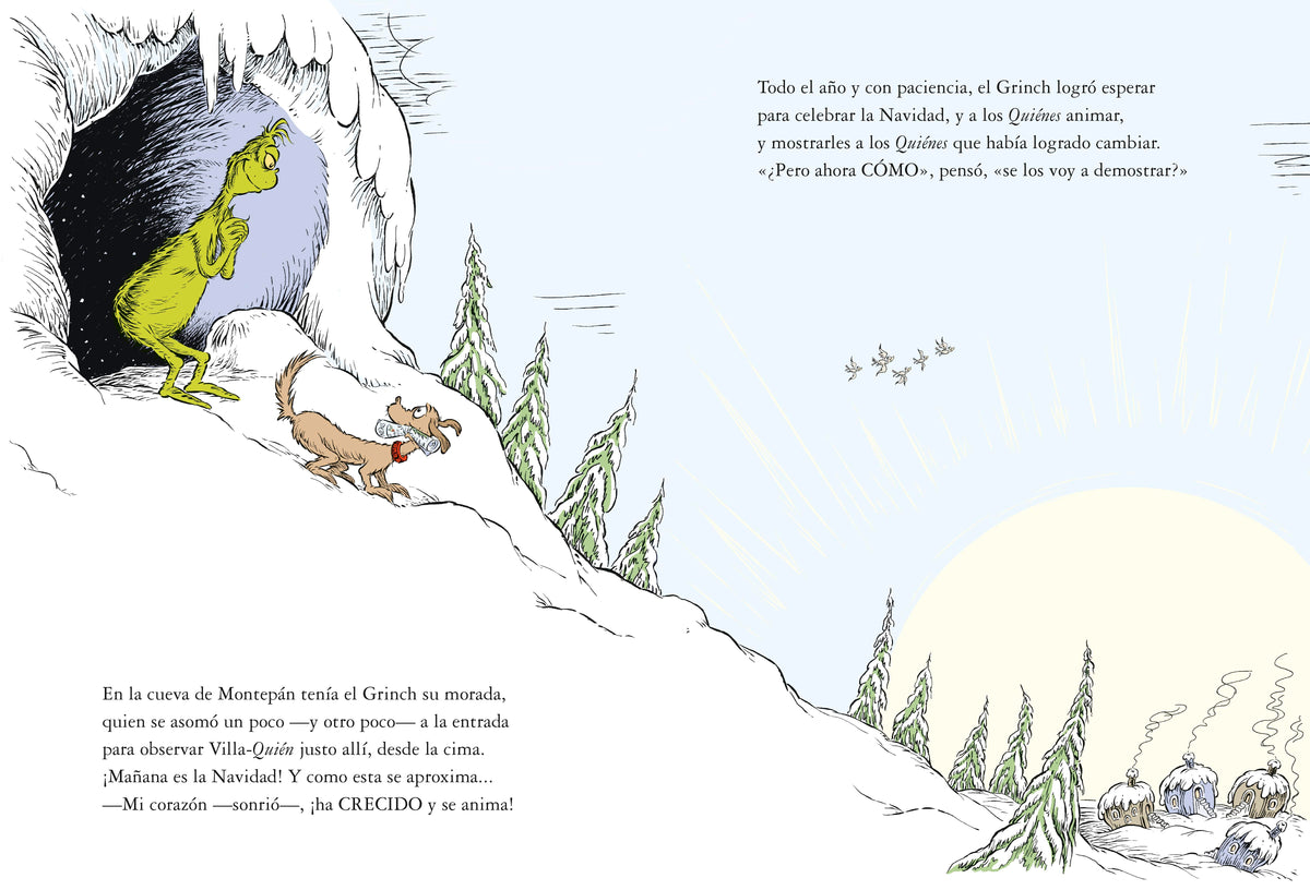 ¡Cómo el Grinch se perdió la Navidad! (How the Grinch Lost Christmas Spanish Edition) interior 1 (ISBN 9780593898598)