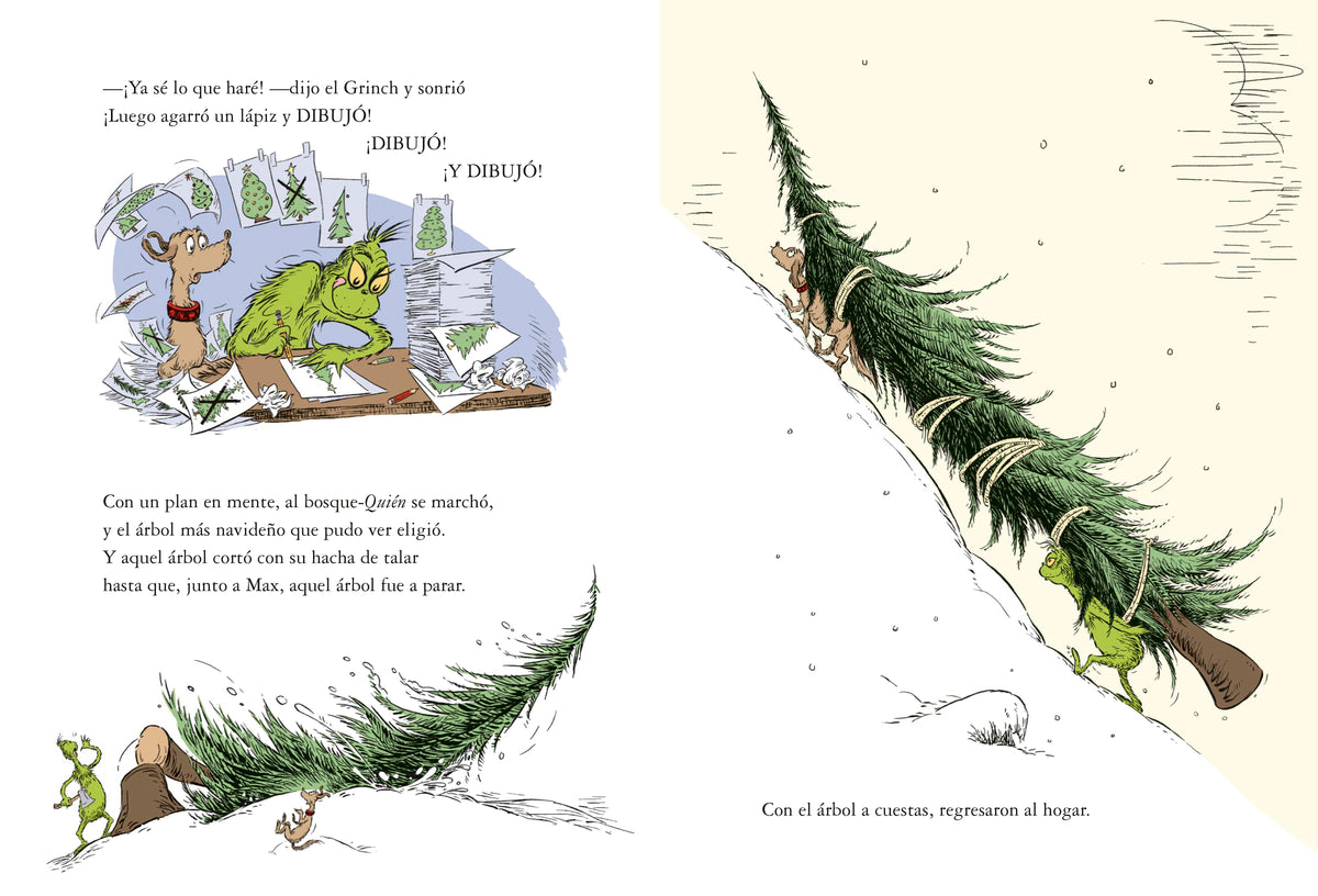 ¡Cómo el Grinch se perdió la Navidad! (How the Grinch Lost Christmas Spanish Edition) interior 3 (ISBN 9780593898598)