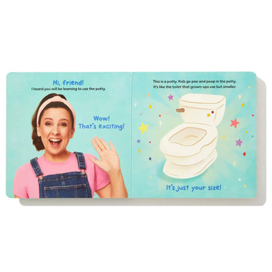 Potty Time with Bean (Ms. Rachel) US - Board book