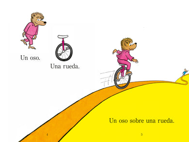 Osos sobre ruedas (Bears on Wheels Spanish Edition)(Berenstain Bears) interior 1 (ISBN 9780593899083)