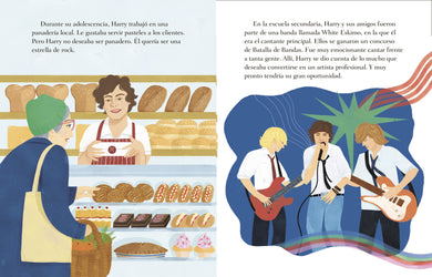 Mi Little Golden Book sobre Harry Styles (My Little Golden Book About Harry Styles Spanish Edition) interior 1 (ISBN 9780593899694)