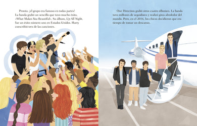 Mi Little Golden Book sobre Harry Styles (My Little Golden Book About Harry Styles Spanish Edition) interior 2 (ISBN 9780593899694)