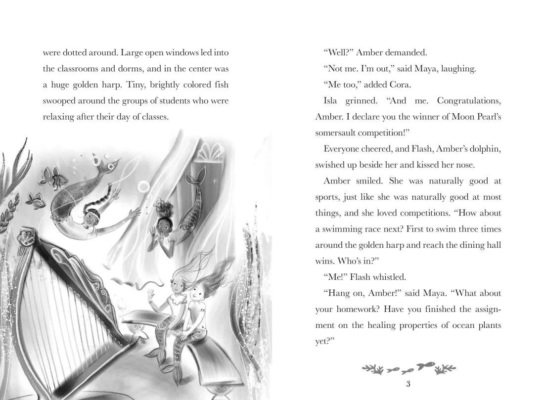 Mermaid Academy #4: Amber and Flash US - Paperback / softback