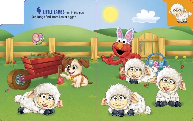 Elmo Hops to It! An Easter Counting Book (Sesame Street) US - Board book