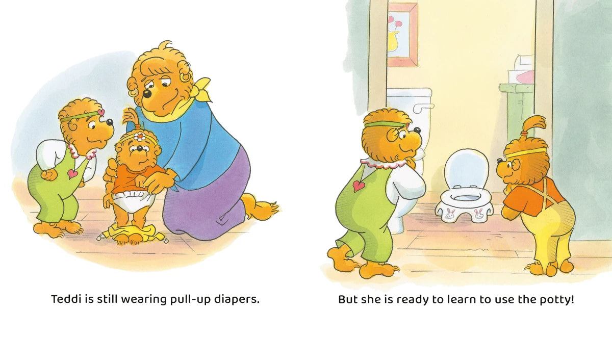 Potty Time (Baby Berenstain Bears) US - Board book