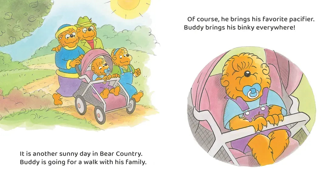 Pacifier Time (Baby Berenstain Bears) US - Board book