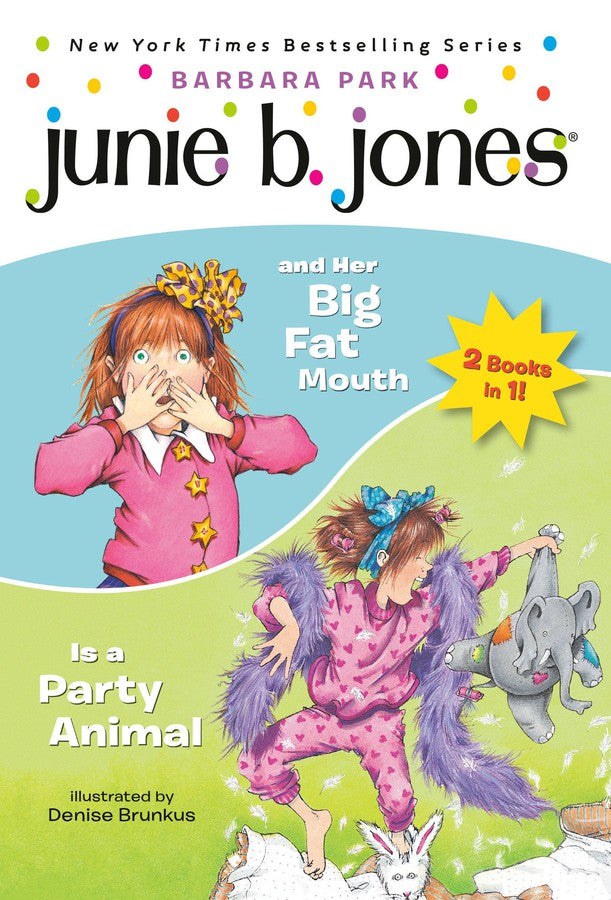 Junie B. Jones 2-in-1 Bindup: And Her Big Fat Mouth/Is A Party Animal-Children’s / Teenage fiction: Humorous stories-買書書 BuyBookBook