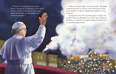 Mi Little Golden Book sobre el Papa Francisco (My Little Golden Book About Pope Francis Spanish Edition) interior 2 (ISBN 9780593901458)