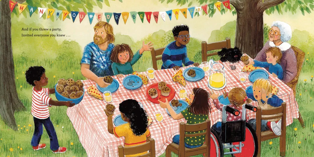 Thank You for Being a Friend US - Hardback