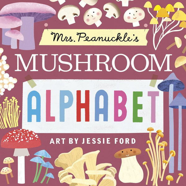 Mrs. Peanuckle's Mushroom Alphabet-Children’s Early years / early learning concepts-買書書 BuyBookBook