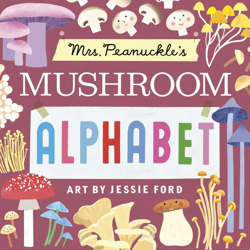 Mrs. Peanuckle's Mushroom Alphabet-Children’s Early years / early learning concepts-買書書 BuyBookBook