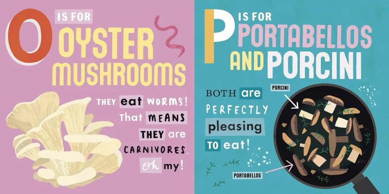 Mrs. Peanuckle's Mushroom Alphabet US - Board book