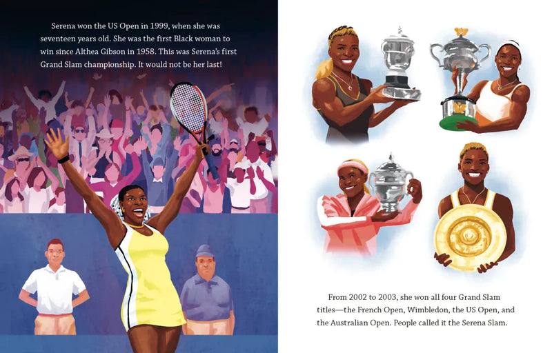 Serena Williams: A Little Golden Book Biography US - Hardback