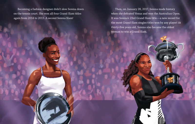 Serena Williams: A Little Golden Book Biography US - Hardback
