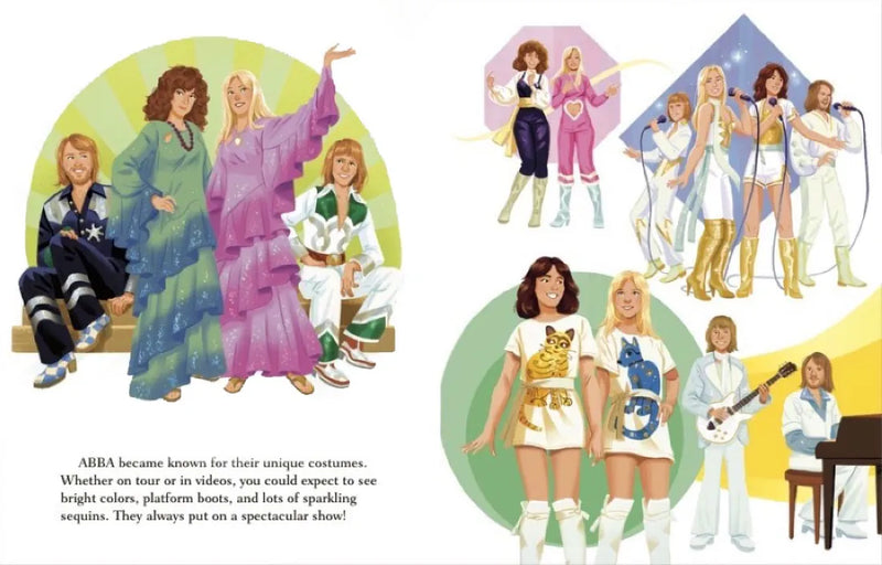 ABBA: A Little Golden Book Biography US - Hardback