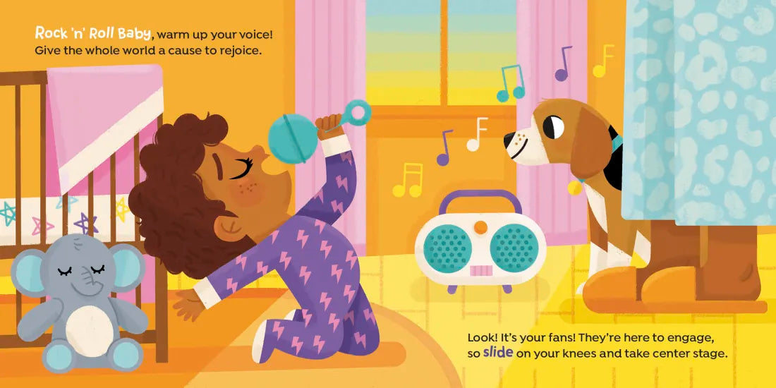 Rock 'n' Roll, Baby! US - Board book
