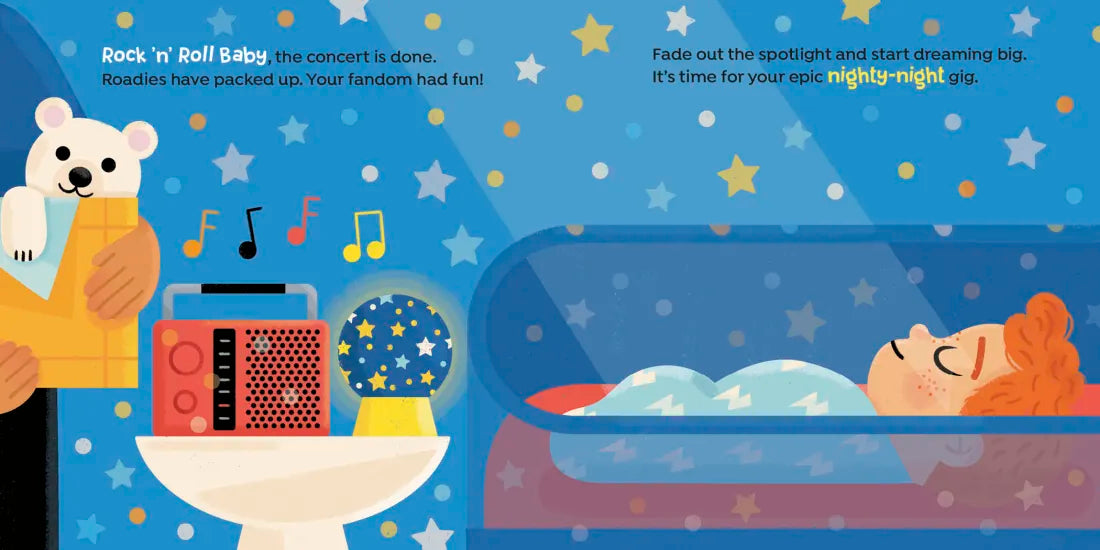 Rock 'n' Roll, Baby! US - Board book
