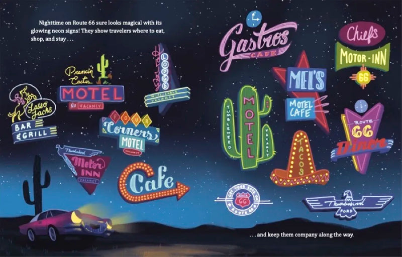 My Little Golden Book About Route 66 US - Hardback