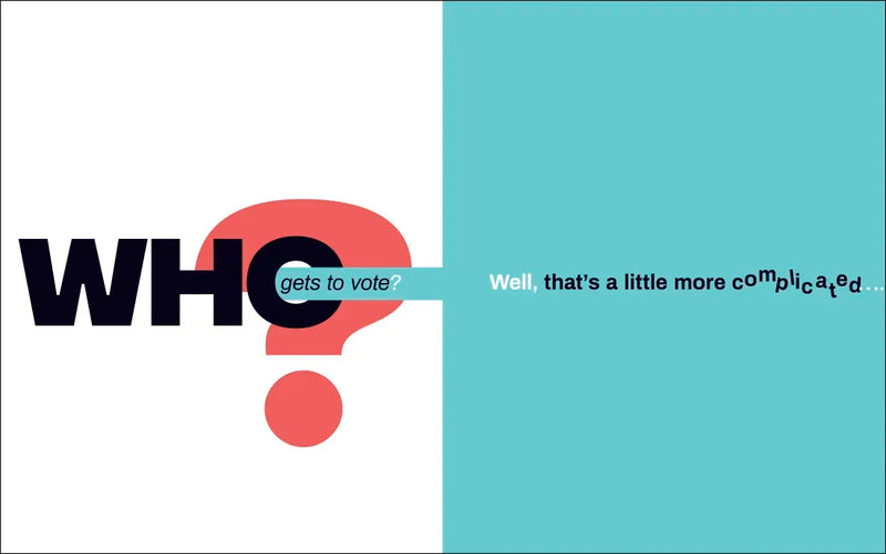 A Kids Book About Voting US - Hardback