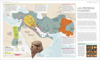 Historia del mundo mapa a mapa (History of the World Map by Map) interior 1 (ISBN 9780593958667)