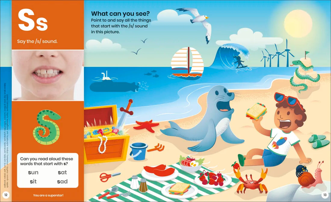 DK Super Phonics My Big Book of Phonics US - Hardback
