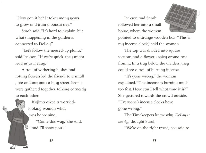 The Timekeepers: Samurai Saga US - Hardback