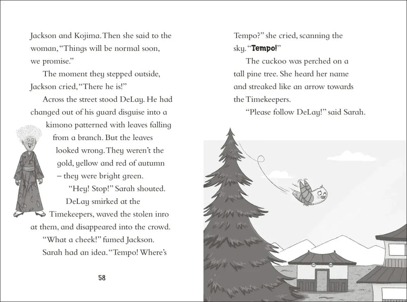 The Timekeepers: Samurai Saga US - Hardback