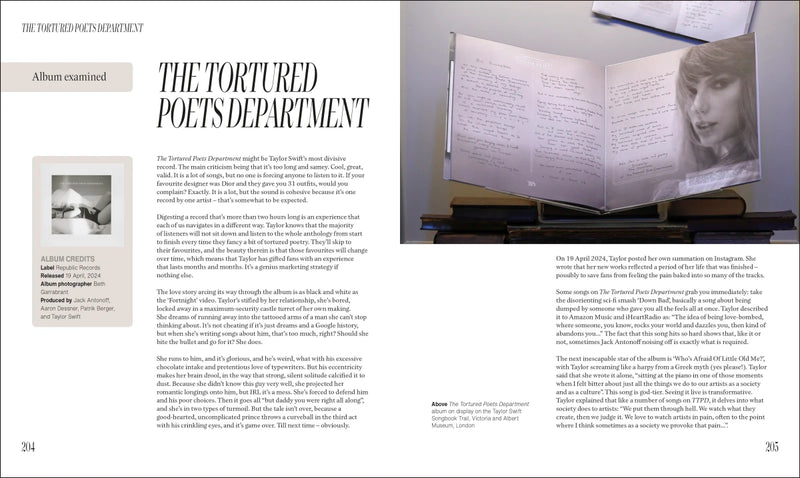 The Taylor Swift Book US - Hardback