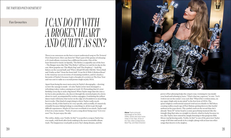 The Taylor Swift Book US - Hardback