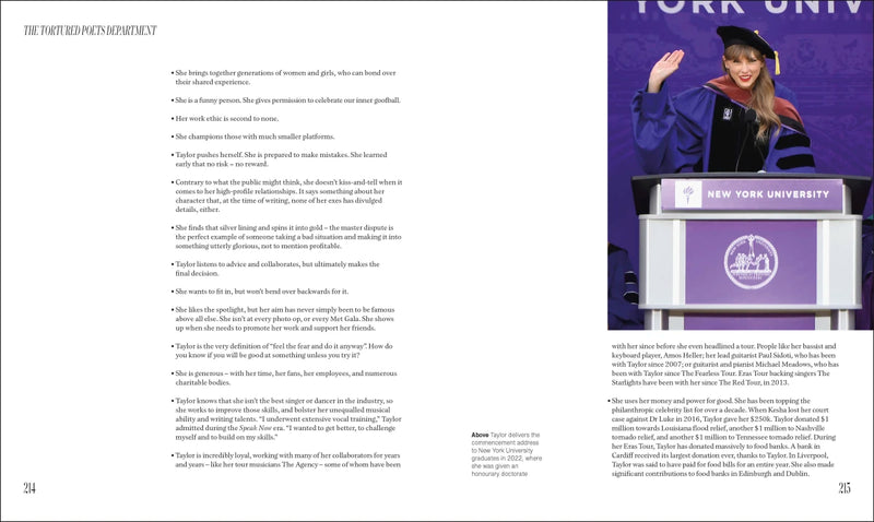 The Taylor Swift Book US - Hardback