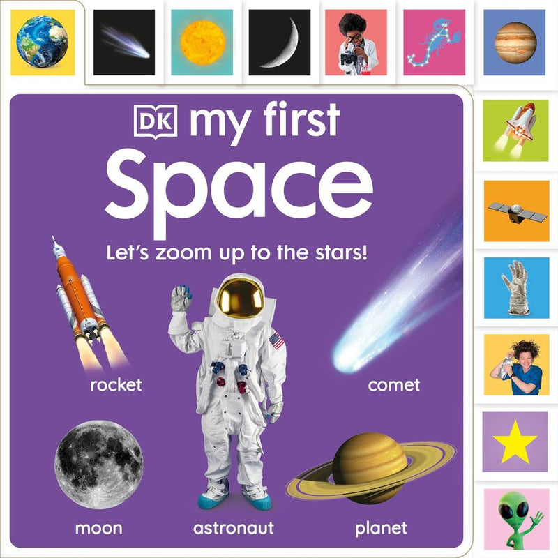 My First Space: Let’s Zoom Up to the Stars!-Children’s Educational: Mathematics/ science/ technology-買書書 BuyBookBook