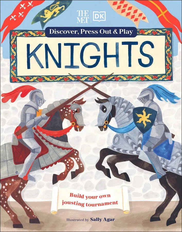 The Met Knights Discover, Press Out & Play-Children’s / Teenage general interest: History and Warfare-買書書 BuyBookBook