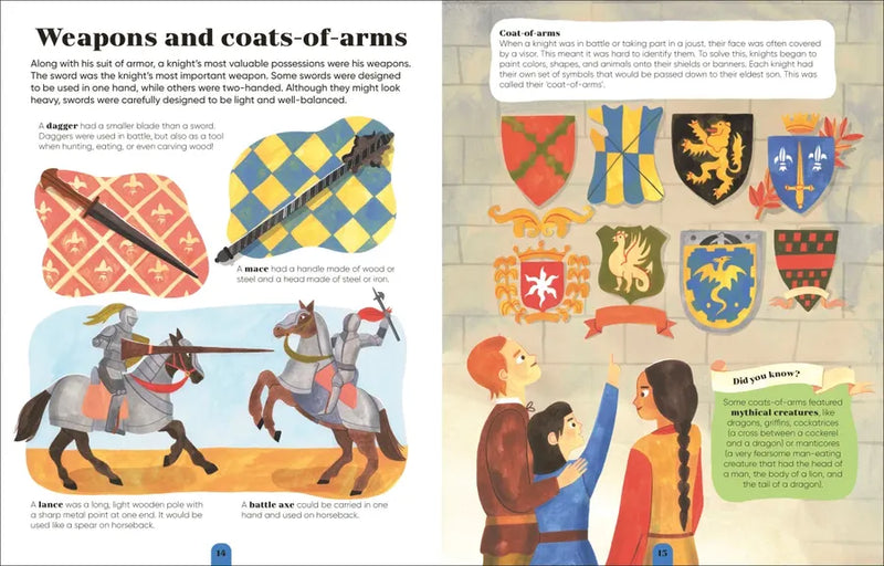 The Met Knights Discover, Press Out & Play US - Hardback