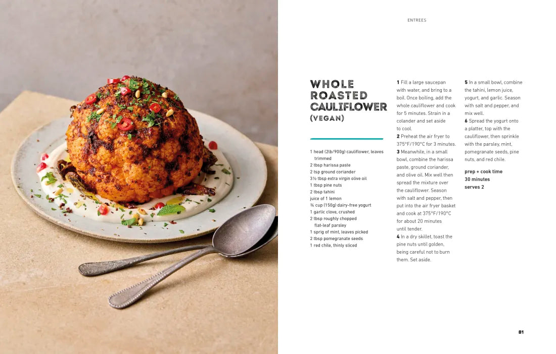 The Complete Veggie Air Fryer Cookbook US - Paperback / softback