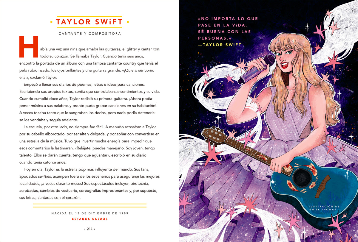 Cuentos de buenas noches para niñas rebeldes (Good Night Stories for Rebel Girls) interior 1 (ISBN 9780593959909)