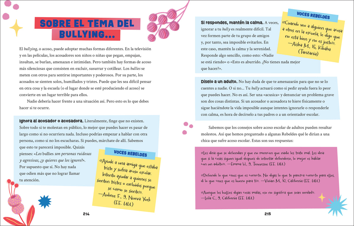 Somos chicas poderosas (Growing Up Powerful) interior 6 (ISBN 9780593959930)