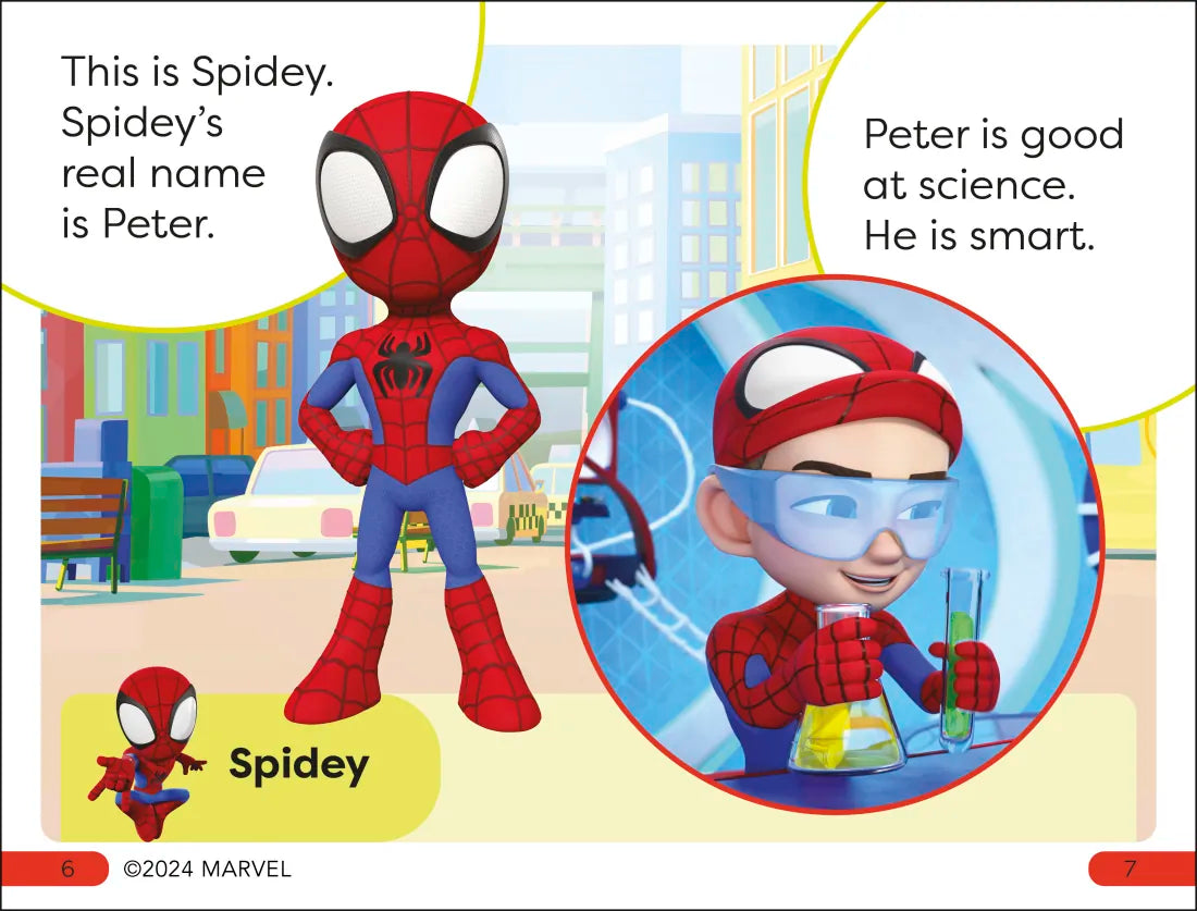 DK Super Readers Pre-Level Marvel Spidey and His Amazing Friends Go Team Spidey! US - Paperback / softback