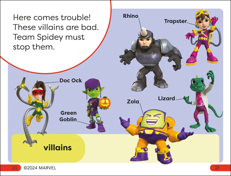 DK Super Readers Pre-Level Marvel Spidey and His Amazing Friends Go Team Spidey! US - Paperback / softback