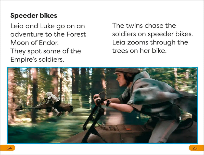 DK Super Readers Level 1 Star Wars Princess Leia's Adventures US - Hardback