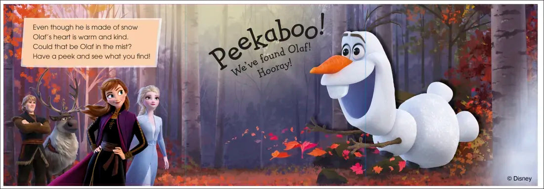 Pop-Up Peekaboo! Frozen US - Board book