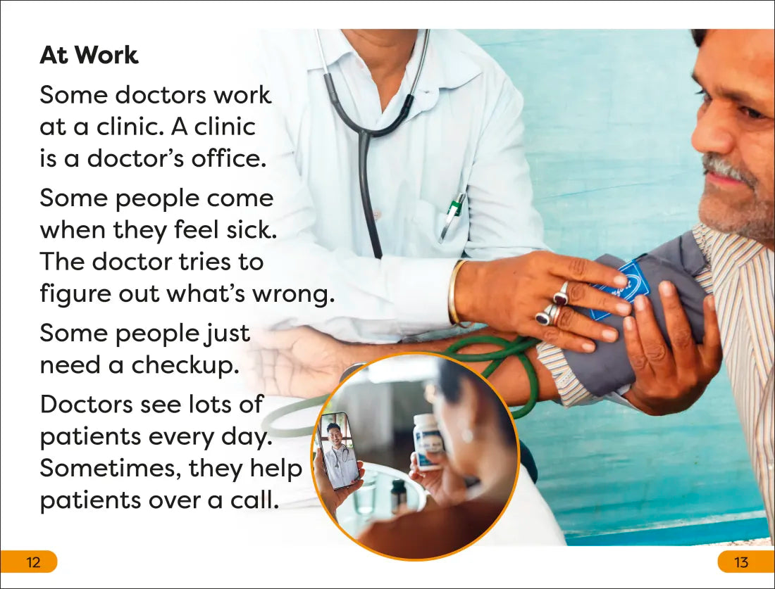 DK Super Readers Level 1 A Day in the Life of a Doctor US - Paperback / softback