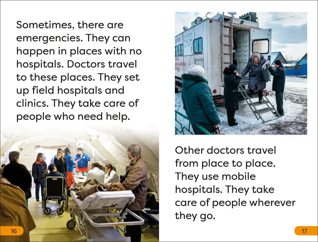 DK Super Readers Level 1 A Day in the Life of a Doctor US - Paperback / softback