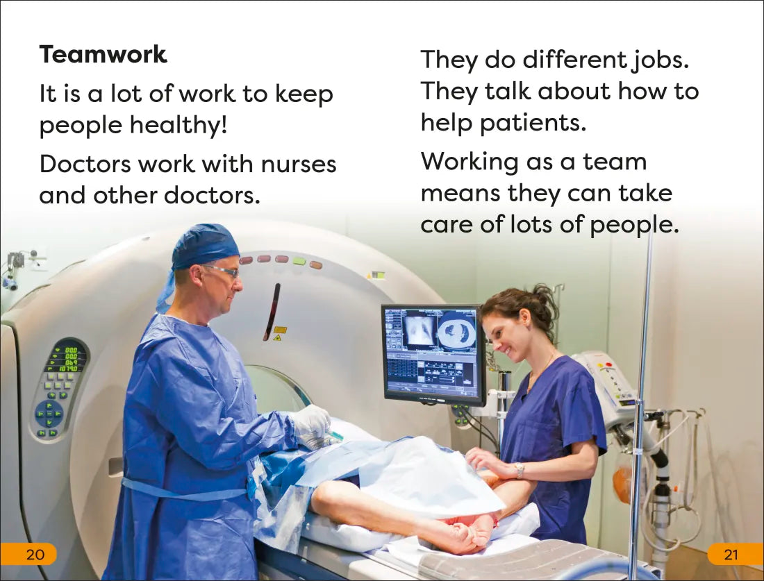 DK Super Readers Level 1 A Day in the Life of a Doctor US - Paperback / softback